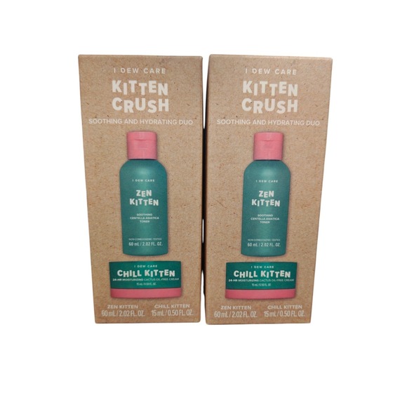 I Dew Care Other - I Dew Care KITTEN CRUSH Soothing and hydrating duo - Zen Kitten set of 2